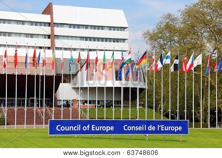 Council Of Europe in Strasbourg