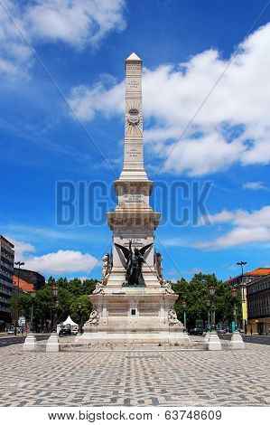 Monument To The Restorers, Lisbon, Portugal