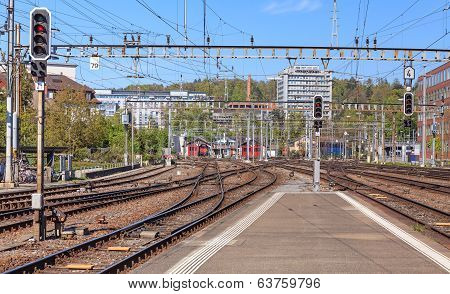 Whinterthur Main Station Railways
