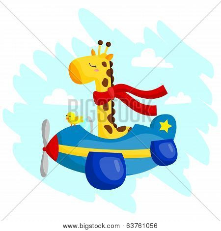 Flying Giraffe