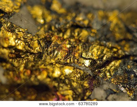 Nugget . Macro. Extreme Closeup