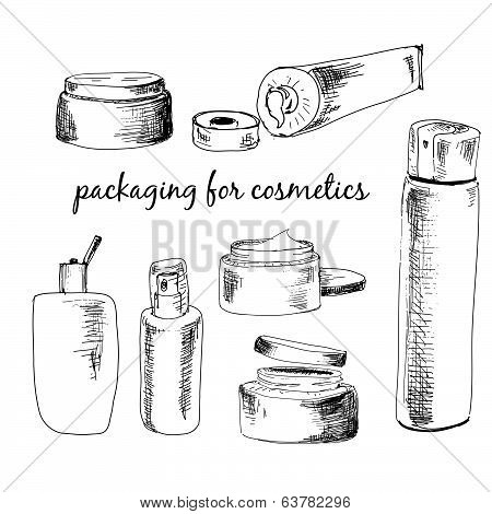 Packaging for cosmetics.