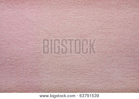rough texture of a pink textile material