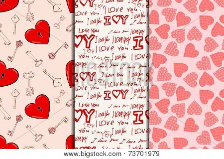 valentine's day seamless pattern