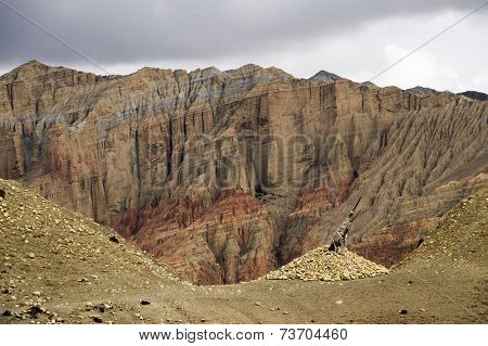 Incredible Mineral Landscape Of Upper Mustang