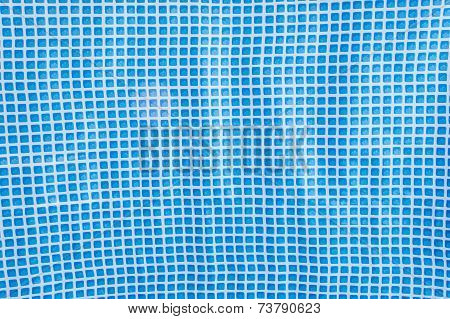 Blue Mosaic Tiles Texture
