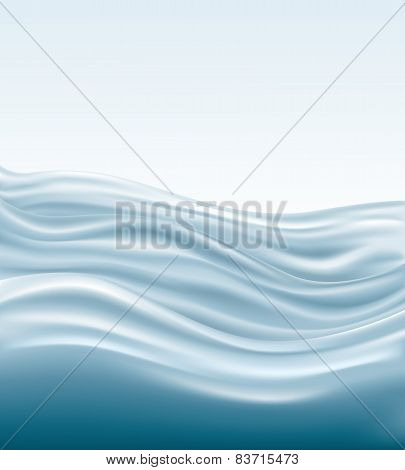 Abstract Water Wave Background