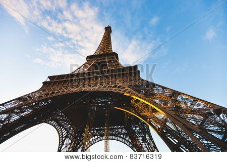 The Eiffel Tower in Paris