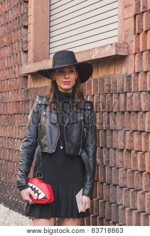 People Outside Alberta Ferretti Fashion Show Building For Milan Women's Fashion Week 2015