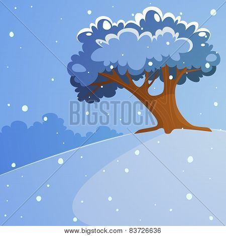 Tree on the hill