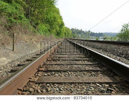 Railroad track