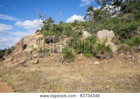 Scenic rocks in John Forrest National Park