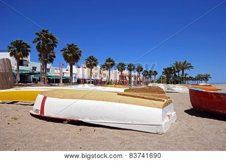 Boats on beach, Carboneras.