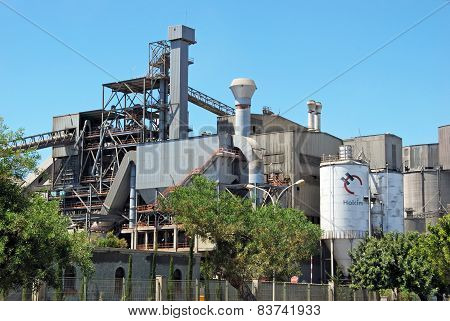 Holcim concrete plant.