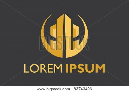 Vector Art Real Estate Logo
