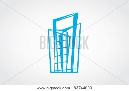 Vector Art Real Estate Logo