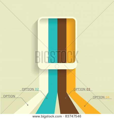 Business Step Style Options Banner Infographics