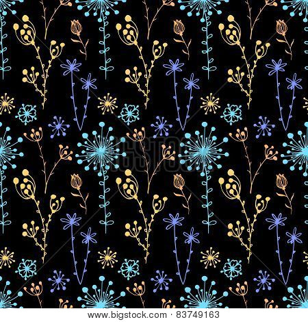 Floral Seamless Pattern.