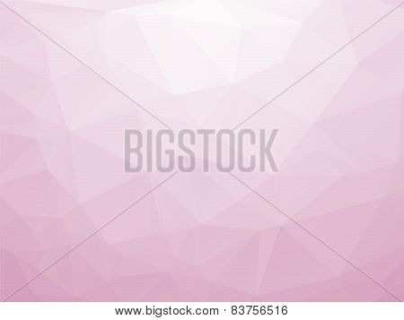 Abstract Triangular White Pink Love Background