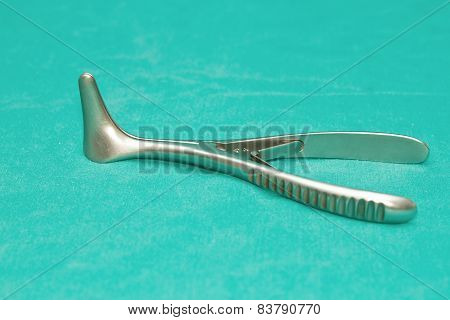 Nasal Speculum,surgical Instruments For Rhino Plasty On Sterile Tabbe