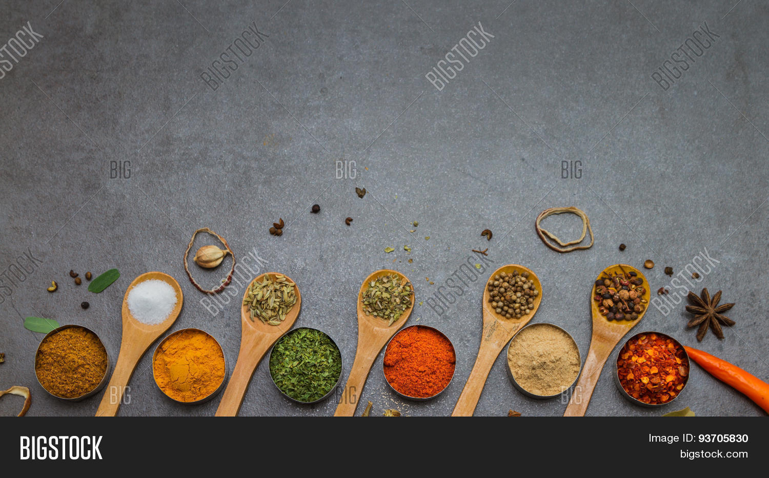 Spices Mix Selection Image & Photo (Free Trial) Bigstock