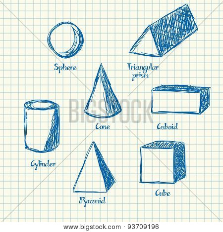 Math Shapes Doodle