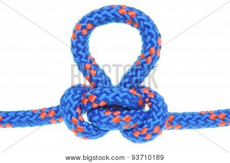 Knot Alpine Butterfly Loop on white background