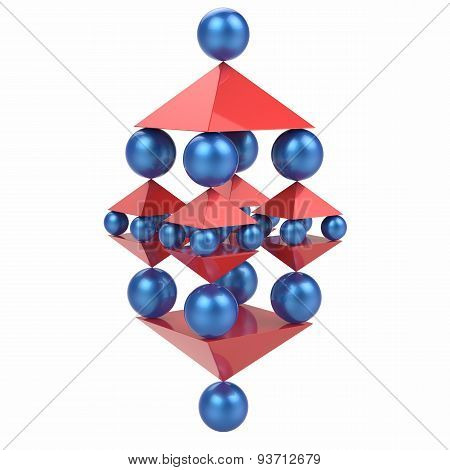 Spheres and Pyramids, Abstract Balance Concept