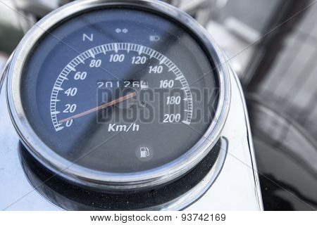 Analog Instrumentation Guage For A Motorcycle