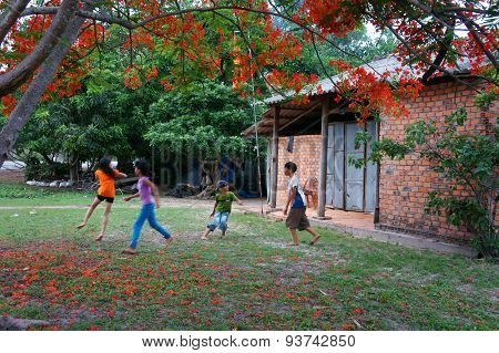 Asia Kid, Summertime, Vietnamese Children