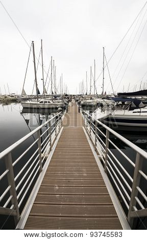 Pathway In Marina