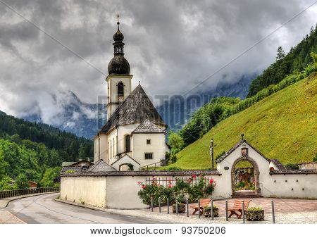Alpine church
