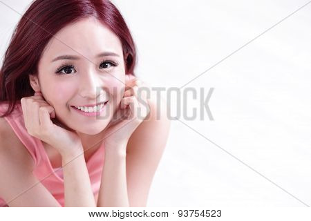Charming Woman Smile Face