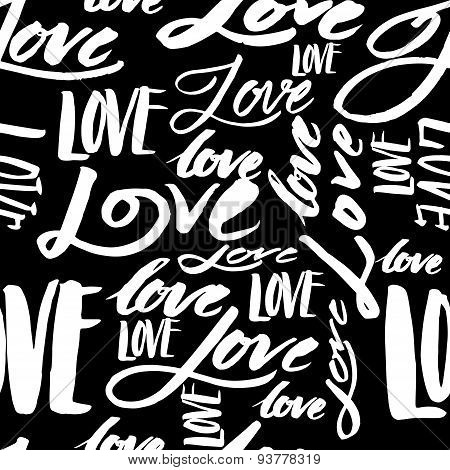 Love - Seamless Pattern