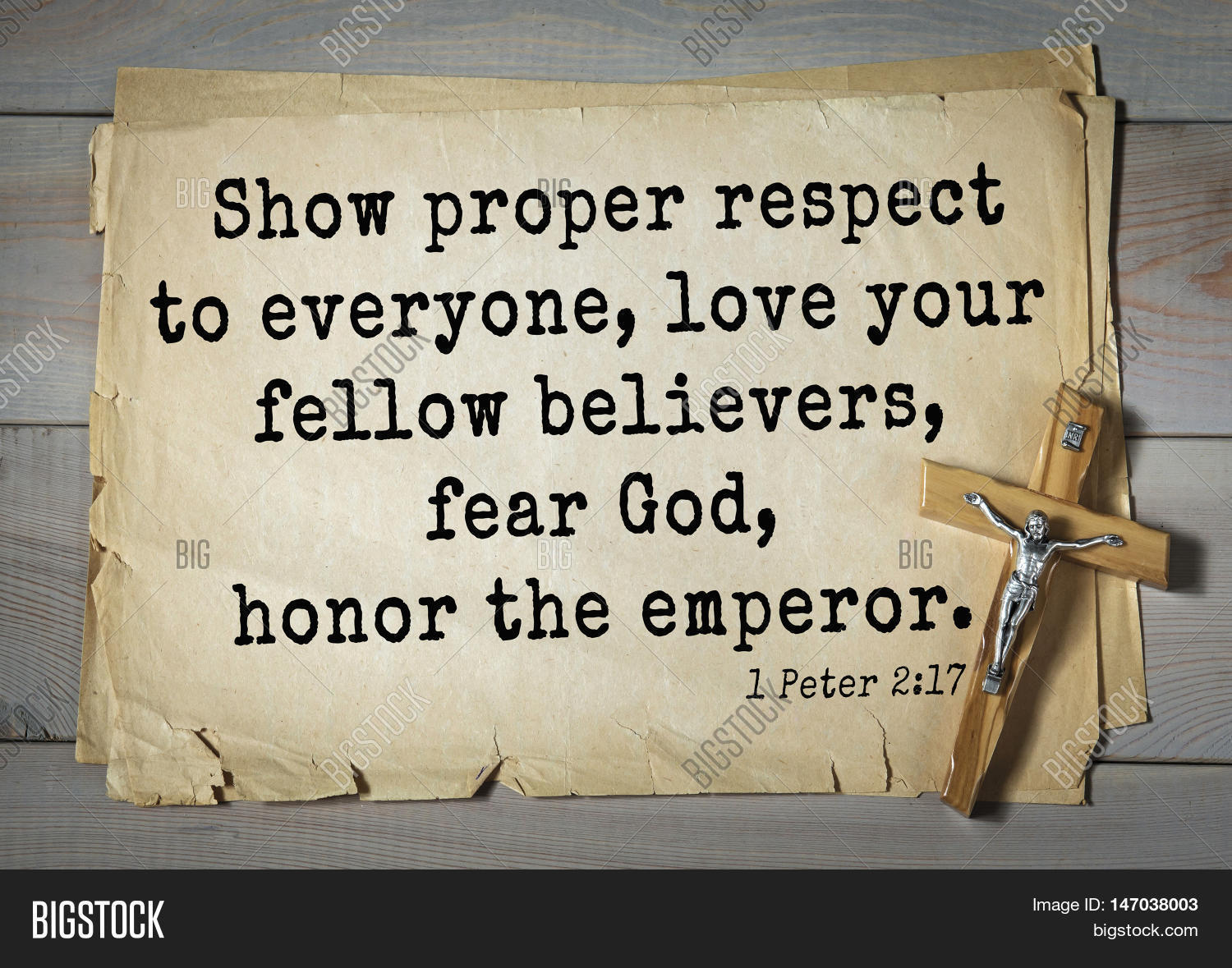 Bible Quotes About Respect Top-150 Bible Verses Image & Photo (Free Trial) | Bigstock