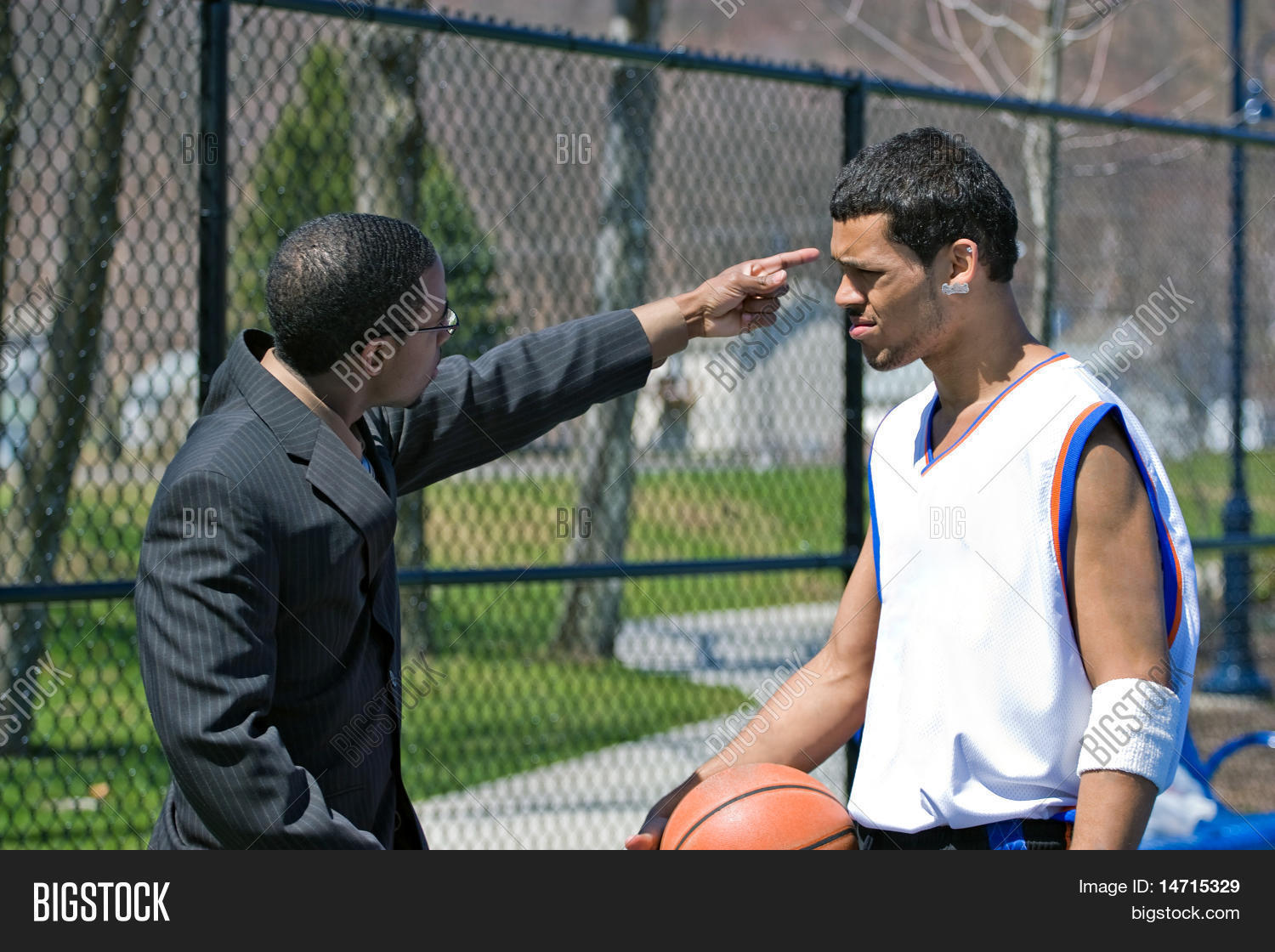 Angry Basketball Coach Image & Photo (Free Trial) Bigstock