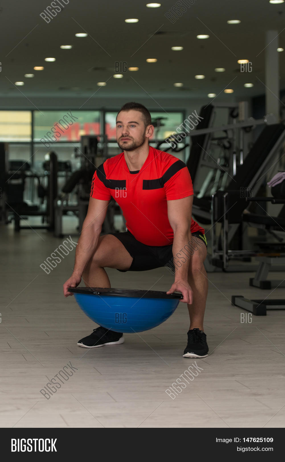 Personal Trainer Doing Image & Photo (Free Trial) Bigstock