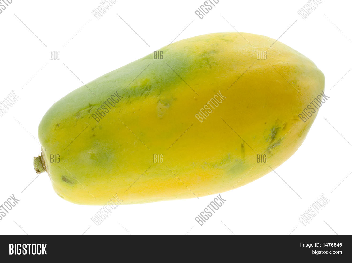 Single Whole Papaya Image & Photo (Free Trial) Bigstock
