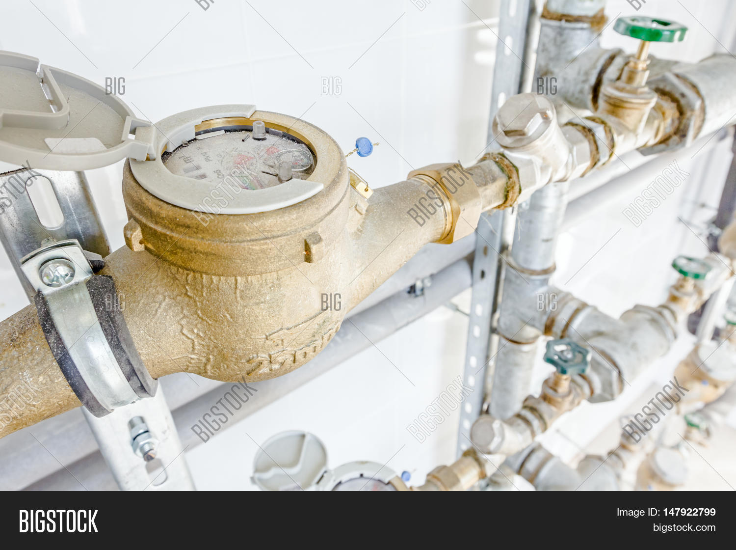 Water Meters Valves Image & Photo (Free Trial) Bigstock