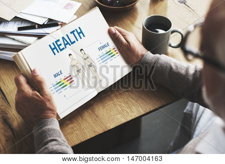 Health Check Annual Checkup Body Biology Concept