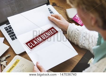 Delayed Banned Cancelled Denied Stamp Label Mark Concept