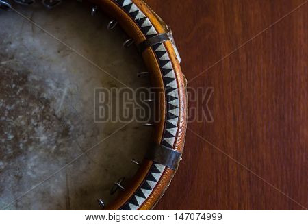 The Traditional Uzbek Musical Instrument Doira,