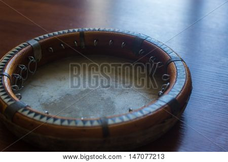 The Traditional Uzbek Musical Instrument Doira,