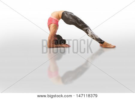 Dvi Pada Viparita Dandasana Yoga