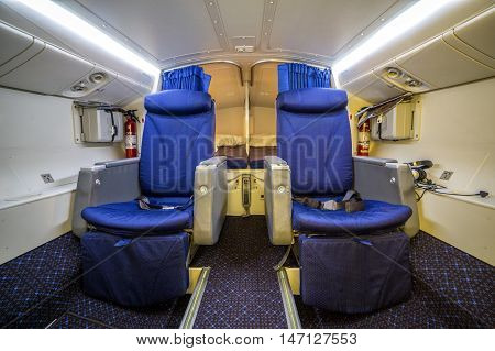 Luxury Cabin For Pilot And Copilot