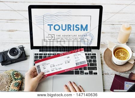 Holiday Travel Voyage Wanderlust Vacation Concept