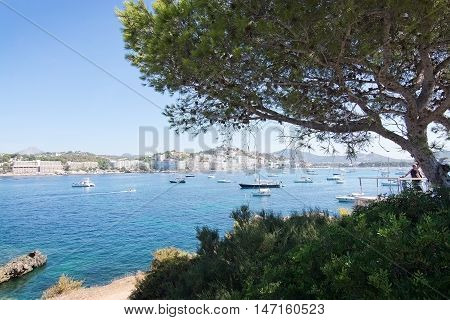 Boats On Turquoise Mediterranean