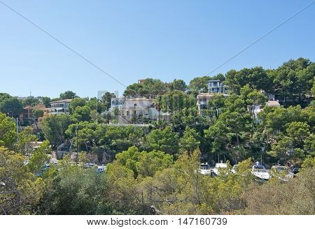 Boats In The Marina In Santa Ponsa Nautic Club