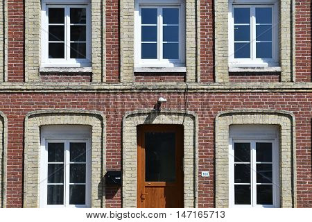 Buchy France - june 23 2016 : the city center