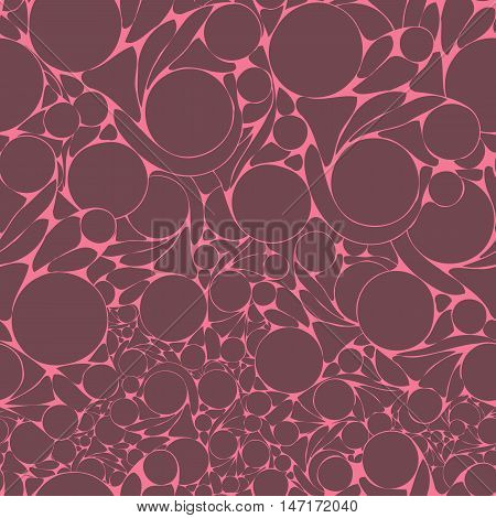 vector illustration of the background texture seamless graphic circles around abstract lines pink purple